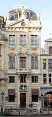Maison du Cygne, sur la Grand-Place (Bruxelles), fréquentée par Marx, les communards exilés et les militants du Parti ouvrier belge