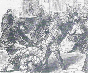 Engagement au Mont-de-Piété, 1871