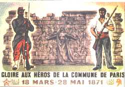 Carte postale des Amis de l'Humanité 1945