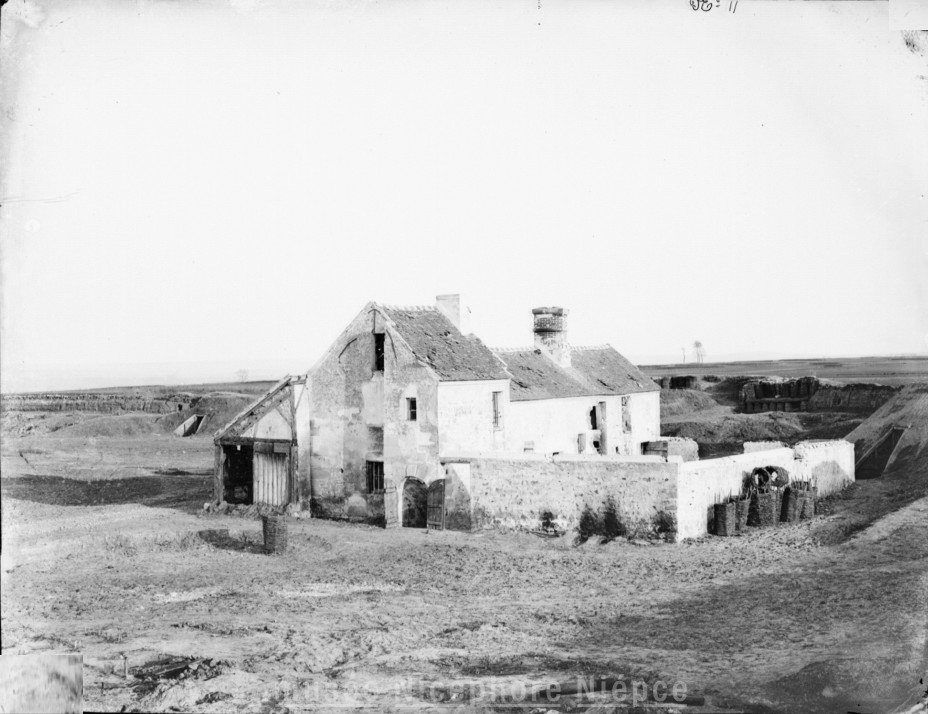 Moulin Saquet occupé par les prussiens (Source : Musée Nicéphore Niépce, Ville de Chalon-sur-Saône)