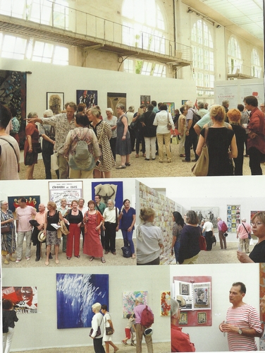 Exposition artistique de notre association à l’Orangerie du Luxembourg (23 juillet-3 août 2014)