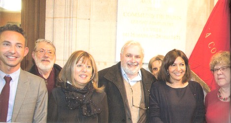 Les élus : Ian Brossat, Catherine Vieu-Charrier, Anne Hidalgo (Photos © Sophie Robichon/Mairie de Paris)