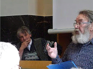 De gauche à droite de l'image : Joël Ragonneau et Michel Pinglaut 