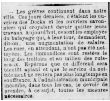 Le Sémaphore de Marseille du 15 mars 1871