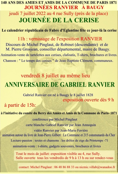 affiche Ranvier juillet 22