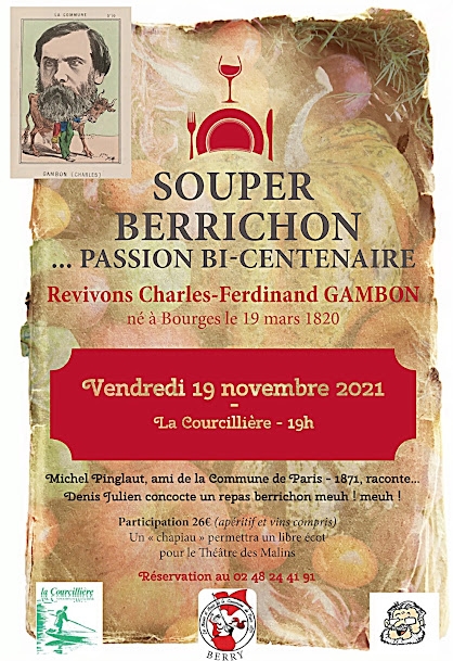 Bourges SOUPER 19 NOV