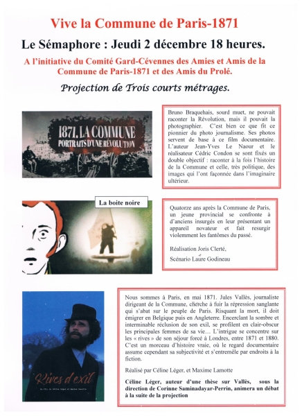 Nimes films sur la Commune