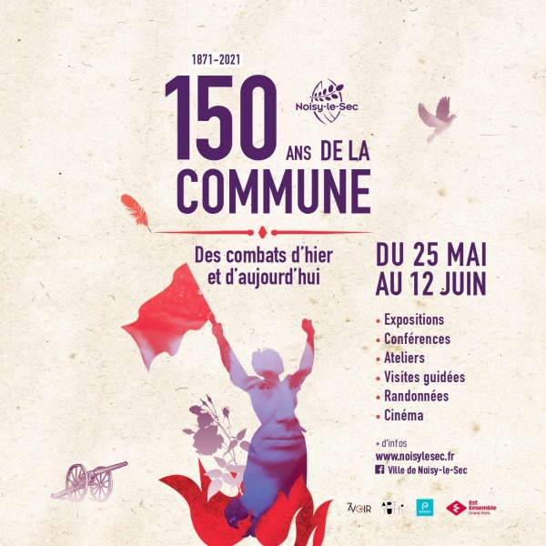 Programme 150 ans Noisy le Sec_Affiche