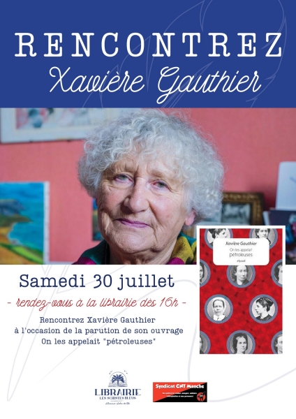 RENCONTRE Xavière Gauthier