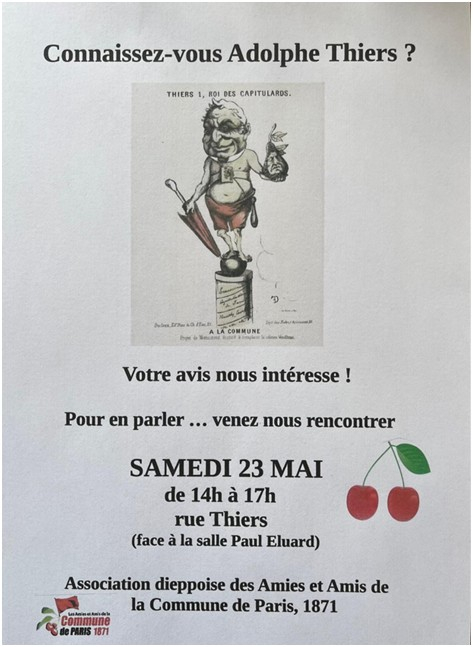 Thiers a Dieppe 23 mai 2026